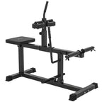 Adjustable Steel Seated Calf Raise Exercise Strength Training Gym Equipment, Black