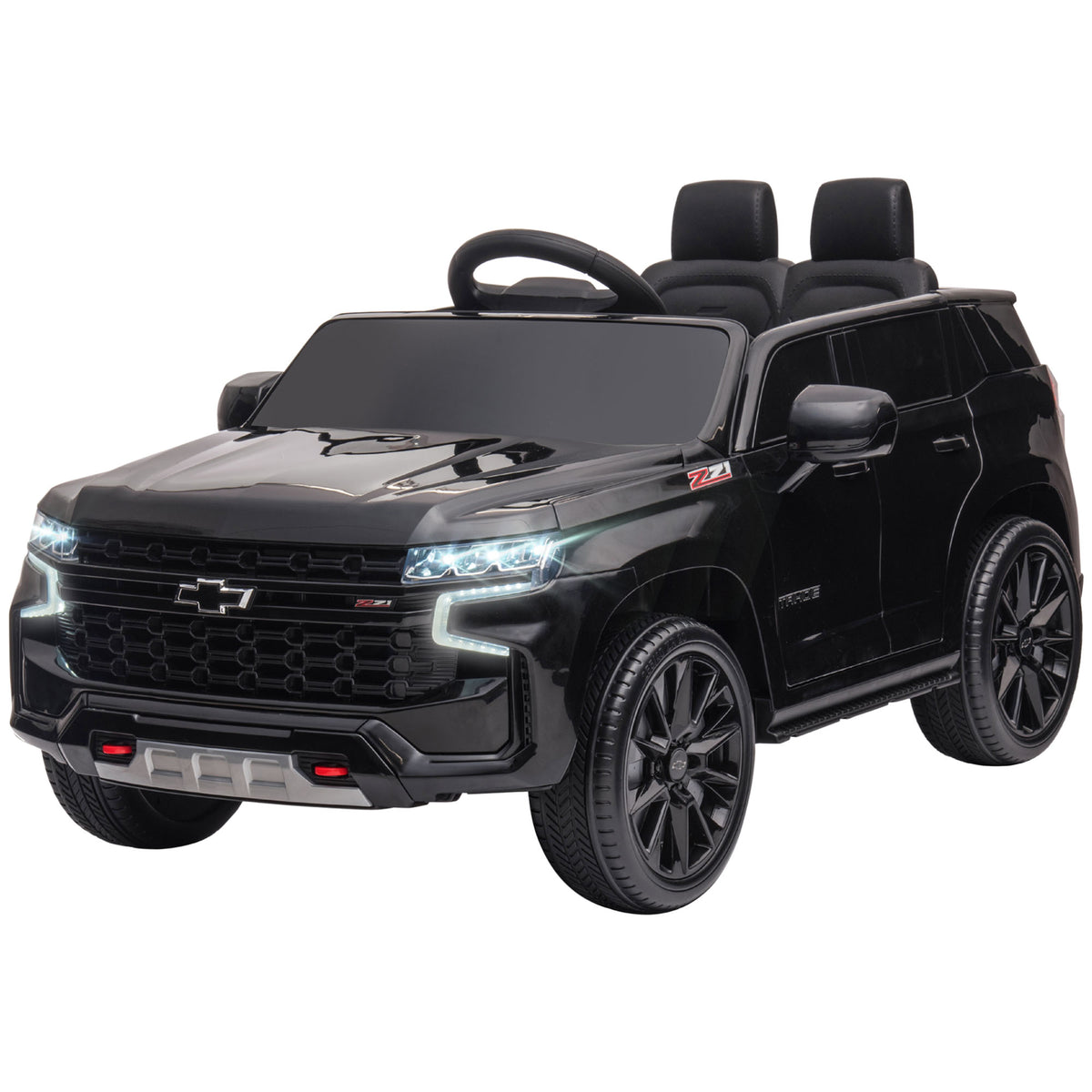 Electric Ride on Car 12V Kids Ride-on Toy, Black