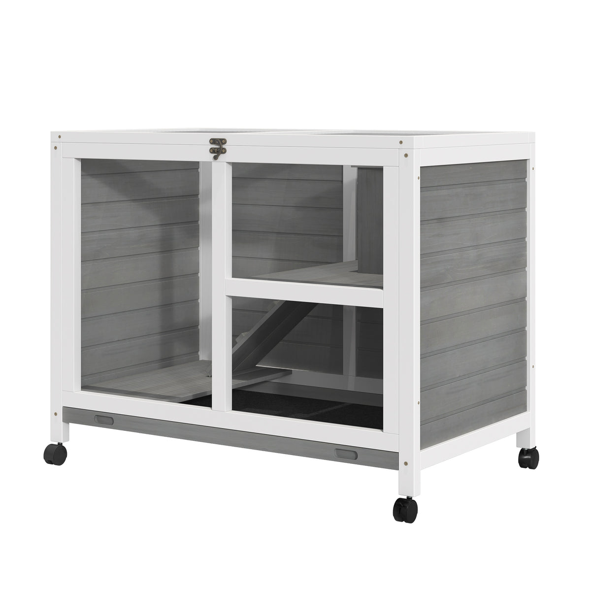 Desk/Table Sized Rabbit Hutch with Wheels