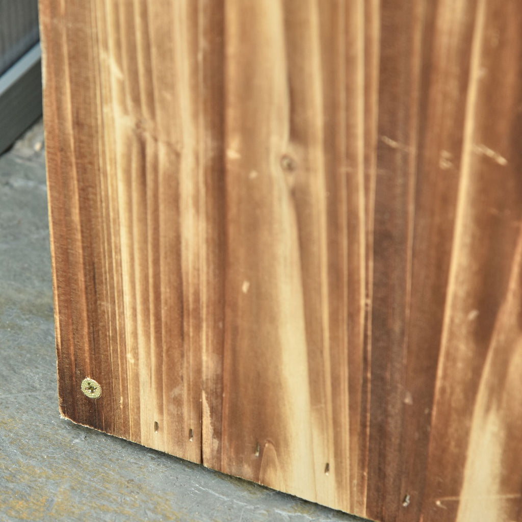 40" x 16" x 12" Raised Planter Box Garden Scalloped Edge Wooden