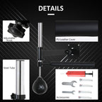 Lightweight Fast-Reflexes Speed Bag Boxing Punching Bag Wall Mount Height Adjustable, MMA, Martial Arts, and Boxing Equipment for Training at Home, Heavy-Duty, 9" H x 7" Dia.