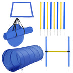 Backyard Competitive Dog Agility Training Kit Obstacle Course Equipment