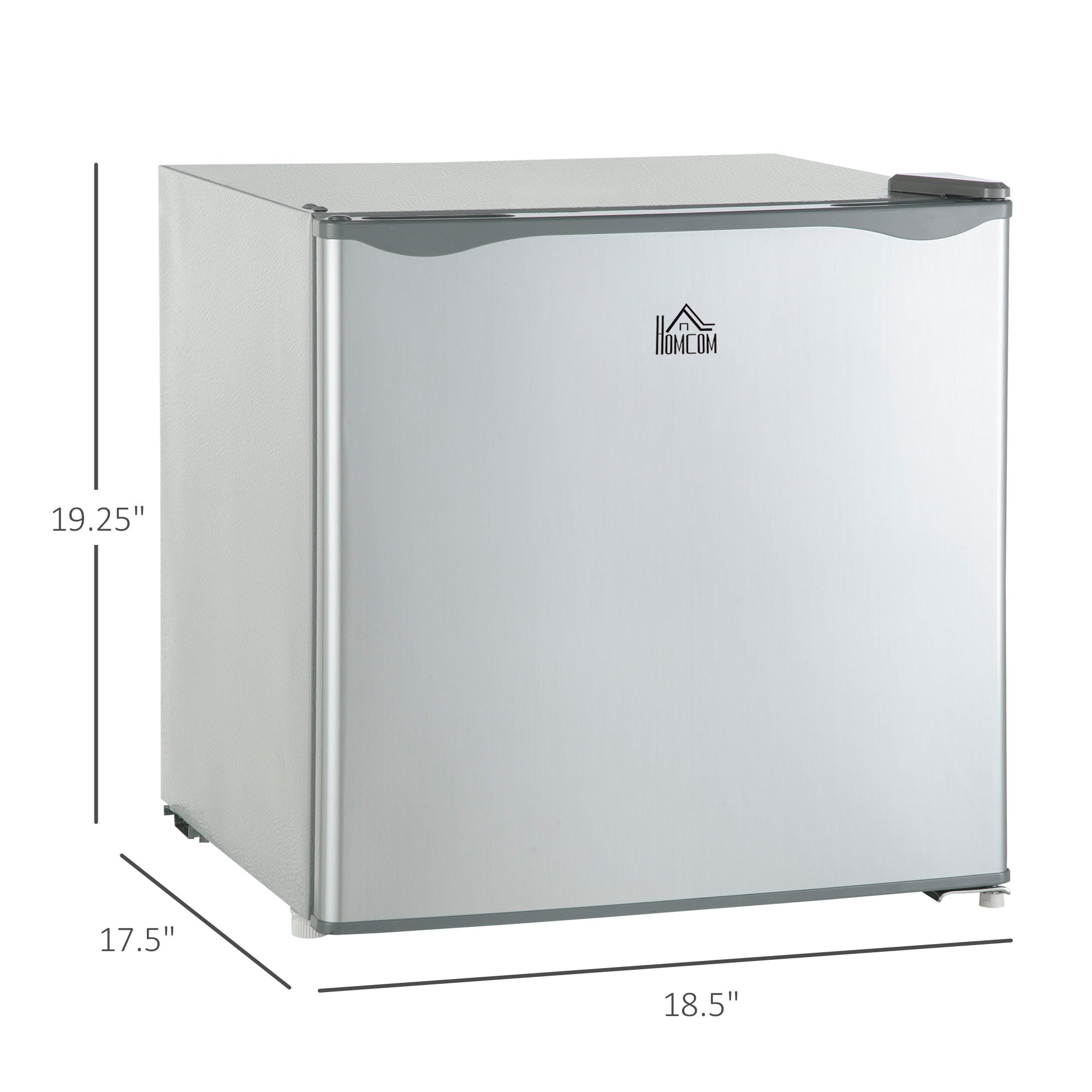 1.1 Cu.Ft Countertop Mini Freezer, Compact Upright Freezer with Removable Shelves, Gray