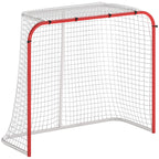 Hockey Net, All Weather Street Hockey Goal with Steel Frame, PE Mesh for Backyard, Easy Assembly