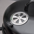 3-in-1 Vertical Charcoal BBQ Smoker Grill with 2 Cooking Areas and Thermometer