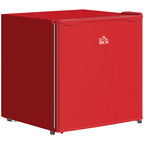 1.1 Cu.Ft Countertop Mini Freezer, Compact Upright Freezer with Removable Shelves, Red