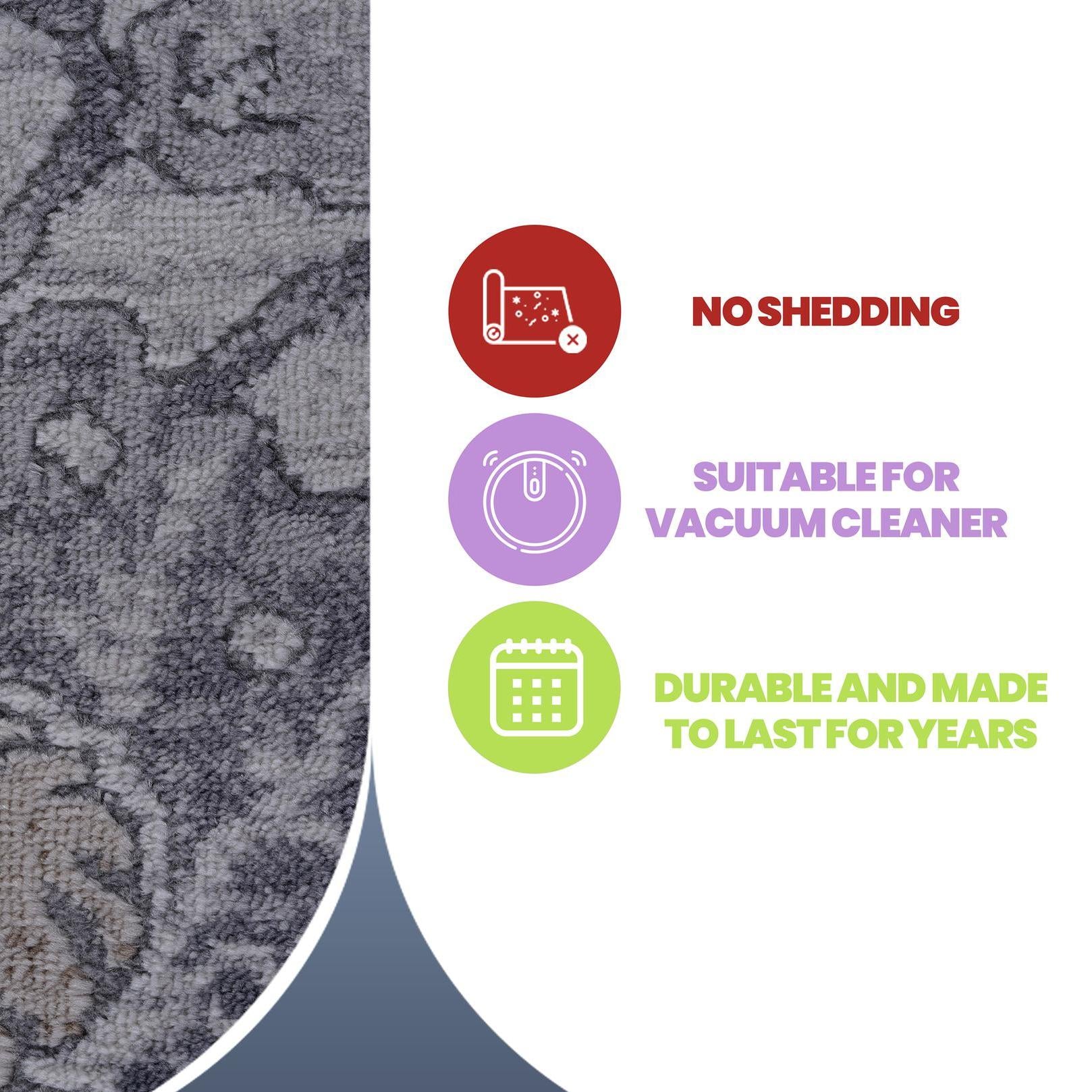 Naar 8x10 Stain-Resistant Area Rug with Cotton Backing, Medium Pile Height, Kid and Pet-Friendly Carpet, 120" L x 93" W x 0.35" H, Sand