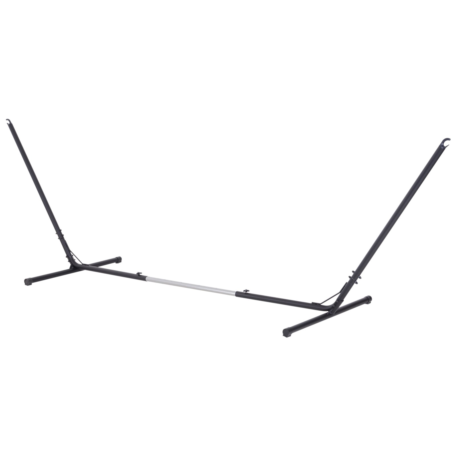 Universal Hammock Stand 10-13ft Adjustable Steel Stand Space-Saving and Portable Carrying for Indoor and Outdoor Use, Black