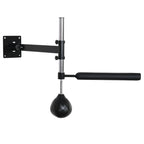 Lightweight Fast-Reflexes Speed Bag Boxing Punching Bag Wall Mount Height Adjustable, MMA, Martial Arts, and Boxing Equipment for Training at Home, Heavy-Duty, 9" H x 7" Dia.