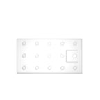 32" x 60" Shower Base with Durable Non-Flex Construction, Acrylic 3-Wall Alcove Shower Pan with Right Drain, 60" L x 32" W x 3" H, Gloss White