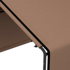 Portable Dog Tent Water Resistant for Outdoor Shade Protection, Brown