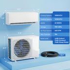 12000 BTU Mini Split Air Conditioner, 22 SEER2 115V WIFI Enabled Inverter AC Unit Cools up to 750 Sq.Ft