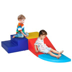 Foam Play Set for Toddlers and Children Crawling or Sliding, Multicolor
