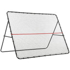 Soccer Rebounder Net, Adjustable and Foldable Multi-Sport Training Bounce Back Net, Target Goal for Soccer Practice and Training, 8.5' x 6.5'