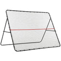 Soccer Rebounder Net, Adjustable and Foldable Multi-Sport Training Bounce Back Net, Target Goal for Soccer Practice and Training, 8.5' x 6.5'