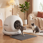 72L Automatic Litter Box, Self Cleaning Litter Box, App Control, Odor & Noise Control, Safety Sensors, Deodorant Gel