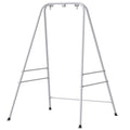 Hammock Chair Stand Indoor and Outdoor Use with Anti-Slip Foot Pads, 2 Carabiners, White