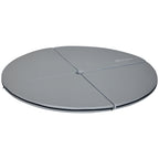 Pole Dance Mat, 2"T x 5'W Folding Pole Crash Mat for Home, Lightweight and Foldable, Gray