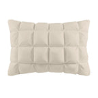 Luxuriously Soft Standard Overfilled Pillow Protector with 100% Polyester Microfiber, Zipper Closure, 3D Puff Stitching, 28" L x 20" W x 0.13" H, Beige