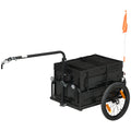 Trailer for Bike, Bicycle Cargo Trailer with Removable Storage Box, No Bottom