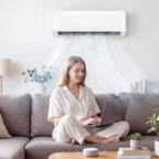 12000 BTU Mini Split Air Conditioner, 22 SEER2 115V WIFI Enabled Inverter AC Unit Cools up to 750 Sq.Ft