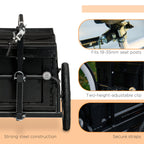 Trailer for Bike, Bicycle Cargo Trailer with Removable Storage Box, No Bottom