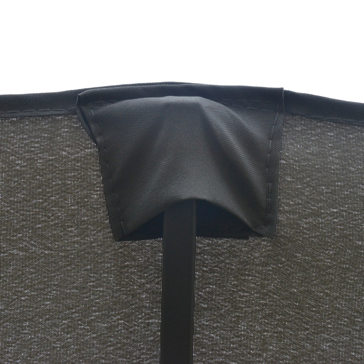 Patio Umbrella 15' Steel Rectangular Outdoor Double Sided Market with base, UV Sun Protection & Easy Crank for Deck Pool Patio Dark Gray