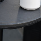 20" Umbrella Table Tray, Easy to Install Table-Top, Round Portable for Swimming Pool, Beach, Patio, Deck, Garden, Black
