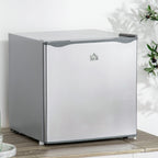 1.1 Cu.Ft Countertop Mini Freezer, Compact Upright Freezer with Removable Shelves, Gray