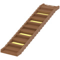 Dog Stairs for Car Truck SUV, Foldable Dog Ramp for Large Medium Small Dogs, Brown