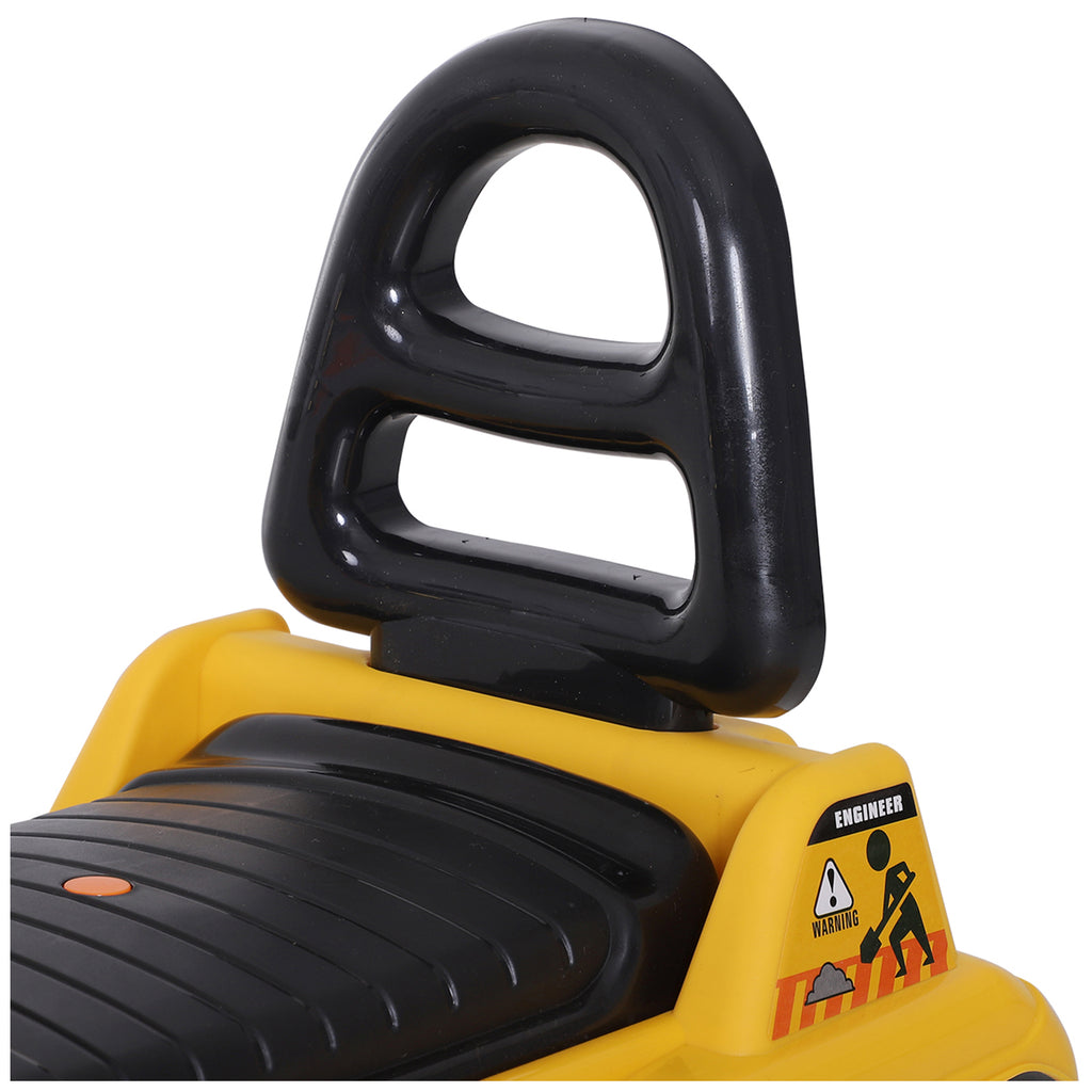 3 in 1 Ride On Toy Bulldozer Digger Tractor Pulling Cart Pretend Play Construction Truck