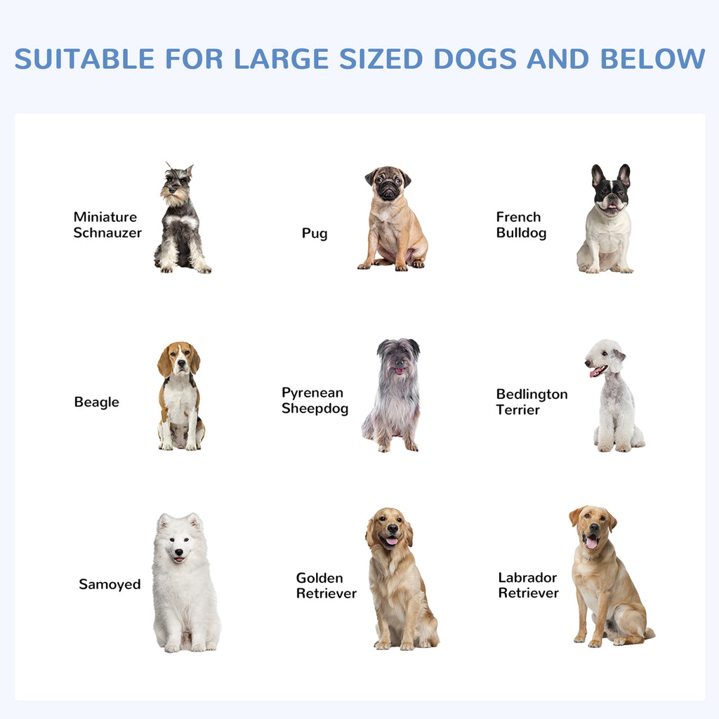 Outdoor Dog Kennel Galvanized Steel Fence with Cover Secure Lock Mesh Sidewalls for Backyard 9.8' x 9.8' x 7.7'