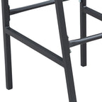 3 Piece Bar Height Outdoor Bistro Set for 2, Charcoal Gray