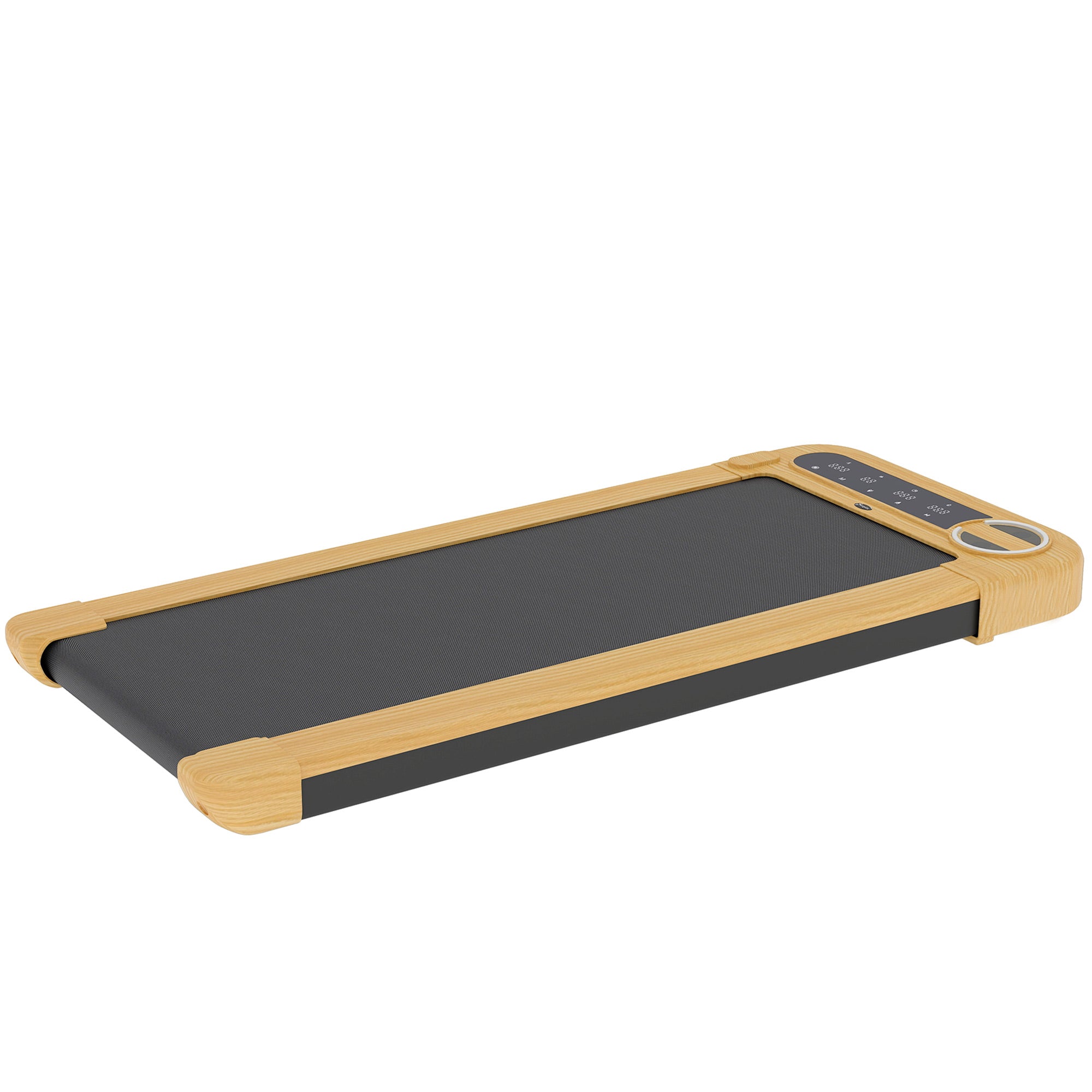 Walking Pad, Under Desk Treadmill with 17" x 43" Wide Belt, Remote Control, Bluetooth Speaker, Wheels and LED Display
