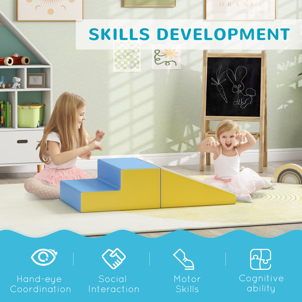 2 Piece Climb and Crawl Activity Play Set, Contemporary