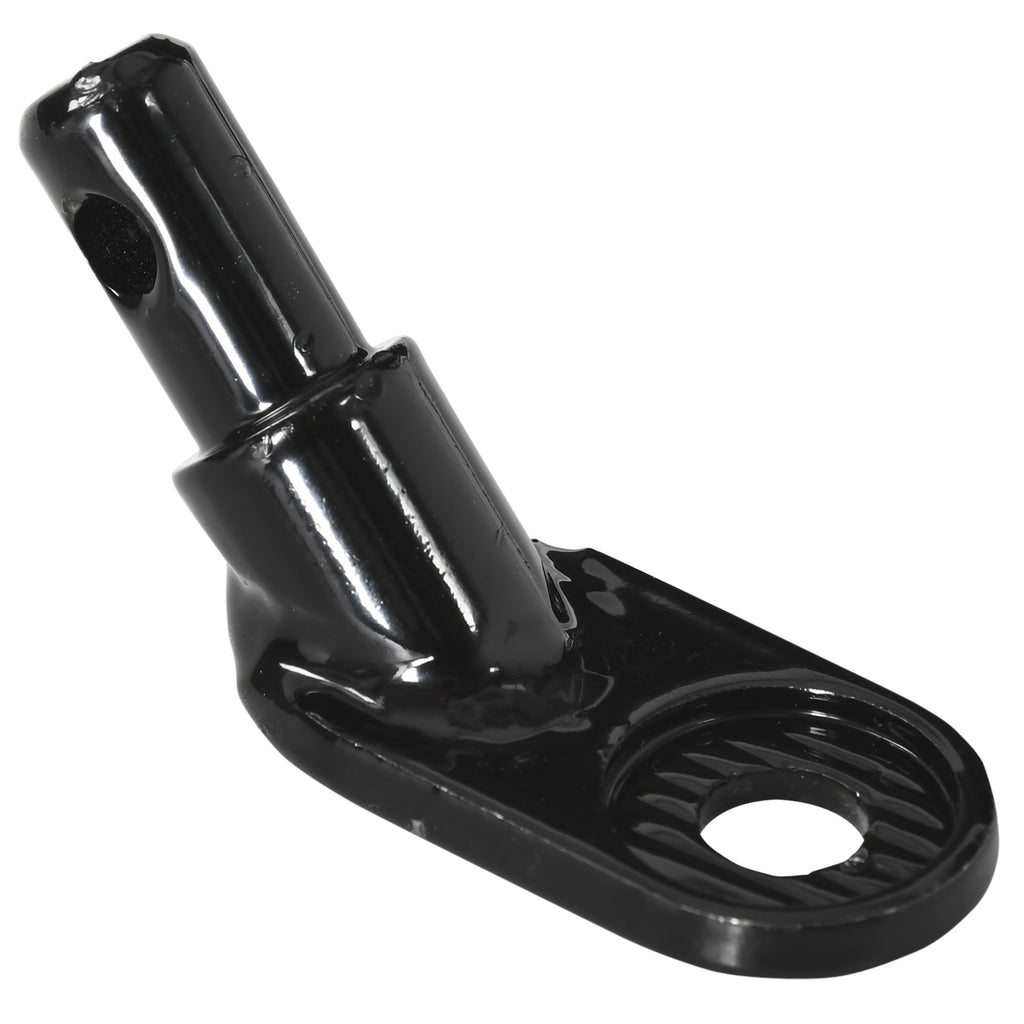 BikeTrailer Hitch, Steel Type 'B' Bicycle Trailer, Powder Coating, Durable and Sturdy, Cargo Hitch Coupler, for Cargo, Child and Pet Trailers, Black