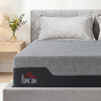 Queen Mattress, 14 Inch Memory Foam Mattress for Pressure Relief, Graphene Gel Cooling Copper Bed in a Box, Made in USA