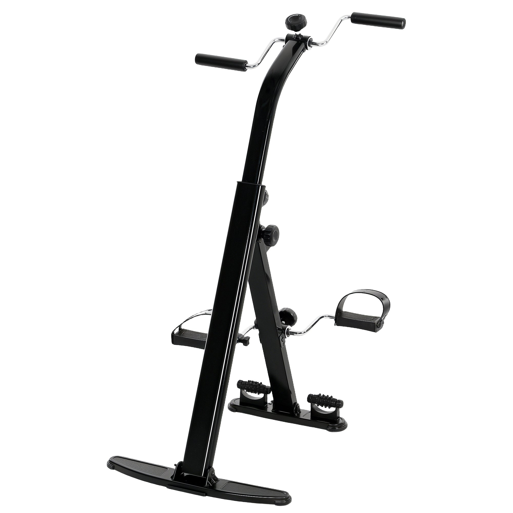 Seated Pedal Exerciser, Foldable Leg Exercise Bike with LCD Monitor for Seniors Elderly, Rehabilitation Recovery Therapy