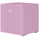 1.1 Cu.Ft Countertop Mini Freezer, Compact Upright Freezer with Removable Shelves, Pink