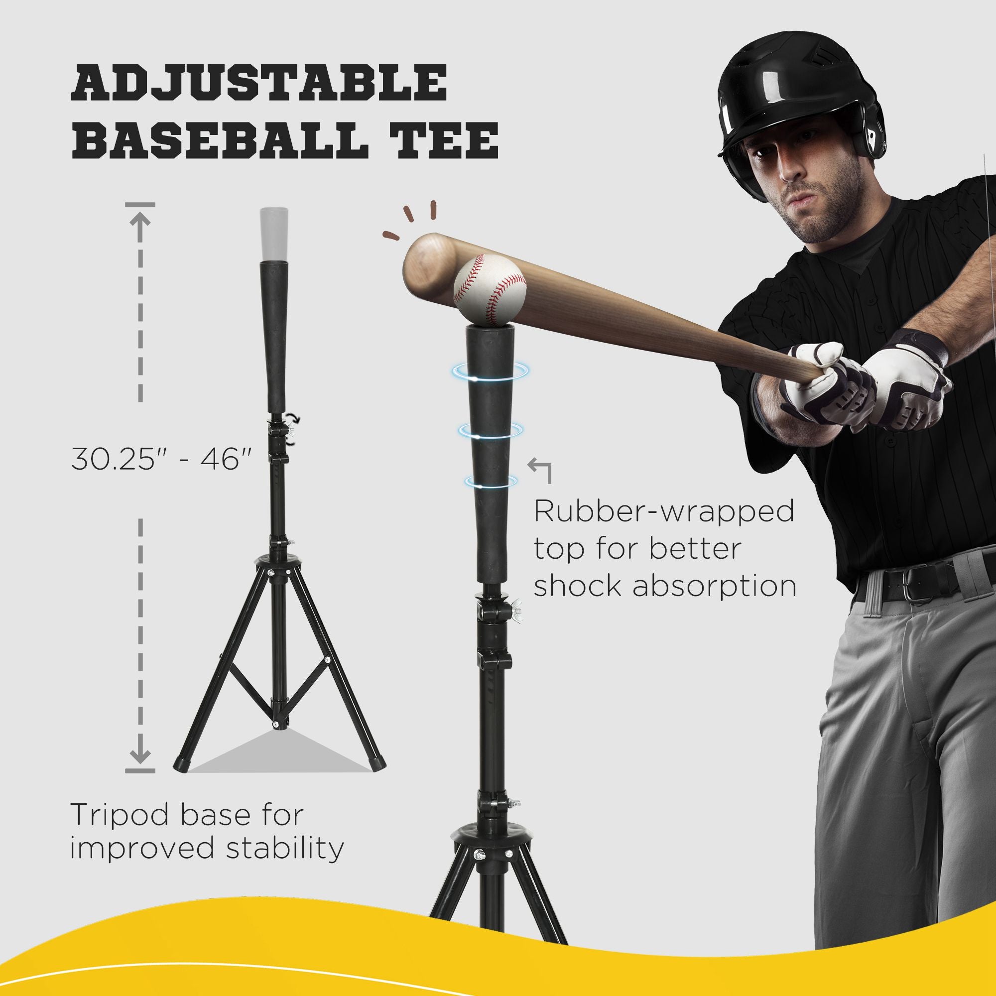 Softball and Baseball Net with Strike Zone, Tee, Caddy, and Portable Carry Bag for Pitching and Hitting Training