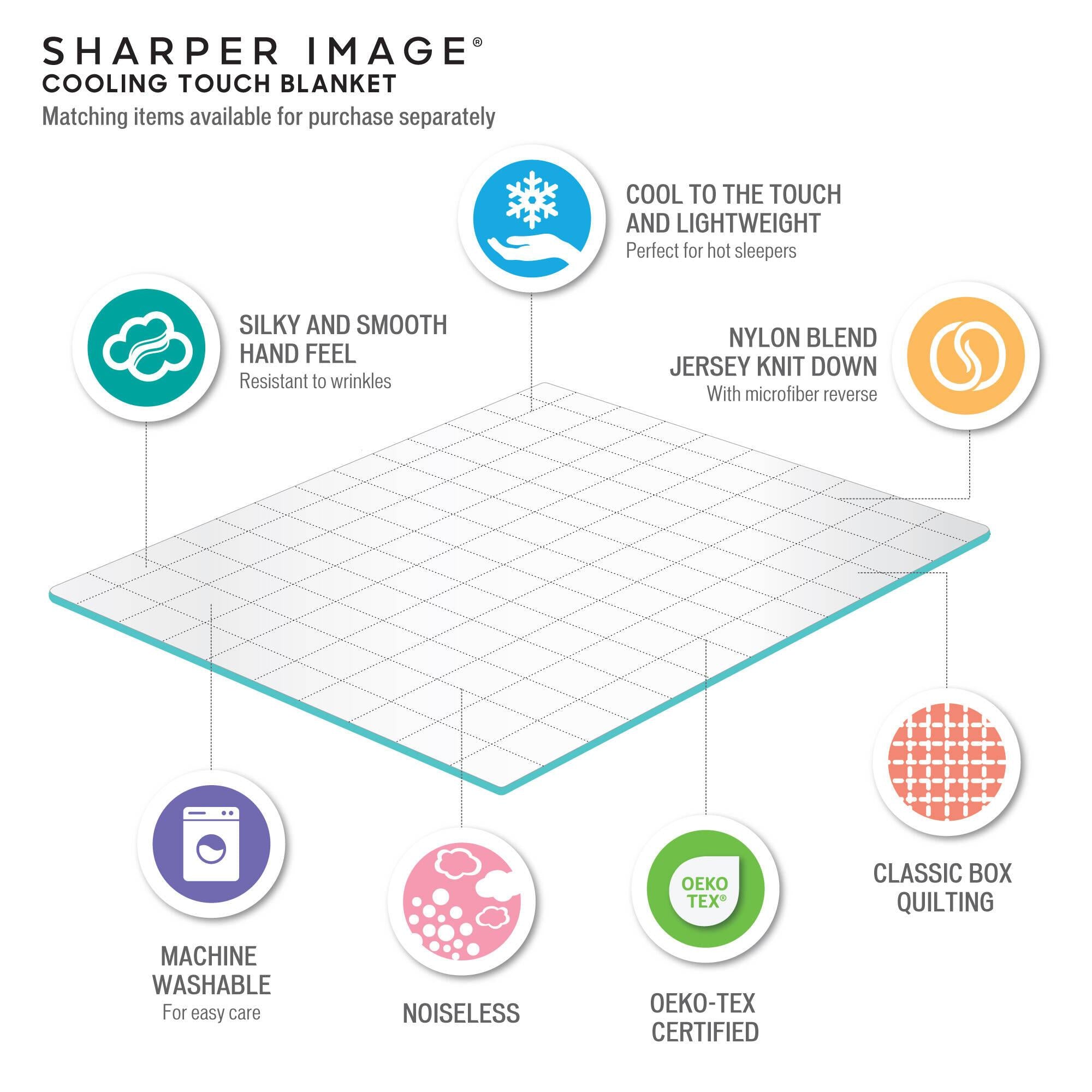 King Size Down Alternative Blanket with Cool Touch, OEKO-TEX Certified, Easy Maintenance, Ideal for Hot Sleepers, 108" L x 90" W x 0.25" H, White