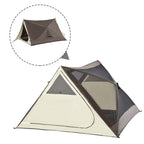 2-3 People Pop Up Camping Tent Waterproof Automatic Instant Tent Portable Cabana Beach Tent with Rainfly, Carry Bag, Windows and Doors, Outdoor Camping Hiking Indoor