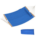 Outdoor Hammock 2-Person, with Pillow & Pad, 440 lbs Capacity, Navy Blue
