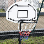 Height Adjustable Basketball Hoop, Portable Basketball Stand, 30" Backboard, Indoor Outdoor Goals Set for Kids Youth Adults