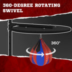 Wall Mounted Speed Bag Platform, Height Adjustable Punching Bag Training Kit