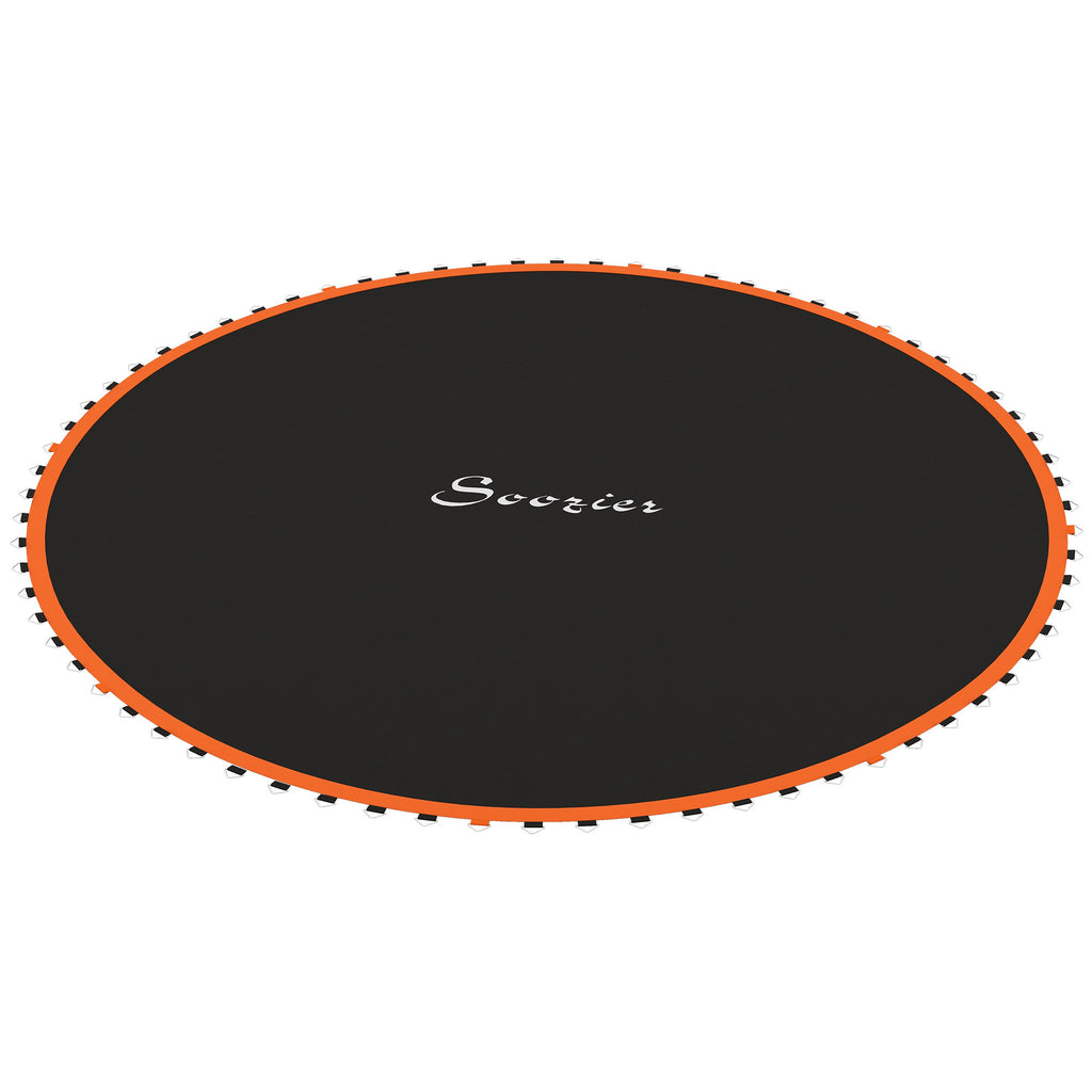 Trampoline Replacement Mat, Fits 12' Trampoline w/ 72 V-Hooks & 5.5" Springs (Spring & Frame not Included), Orange