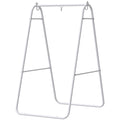 Hammock Chair Stand Only Heavy Duty Solid Steel A-Frame for Hanging Hammock, Egg Chair, Max Load 330 LBS, White