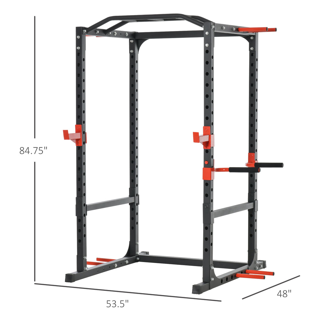 Power Tower Pull Up Bar Squat Rack Power Cage At Home Workout Equipment,Upper Body Strength Training Equipment
